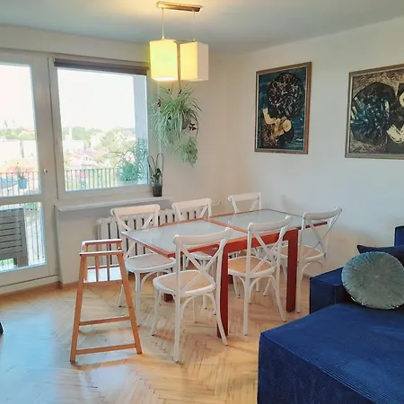 Zero Zgielku, Blisko Plazy I Starowki - Z Widokiem Na Panorame Miasta アパート *