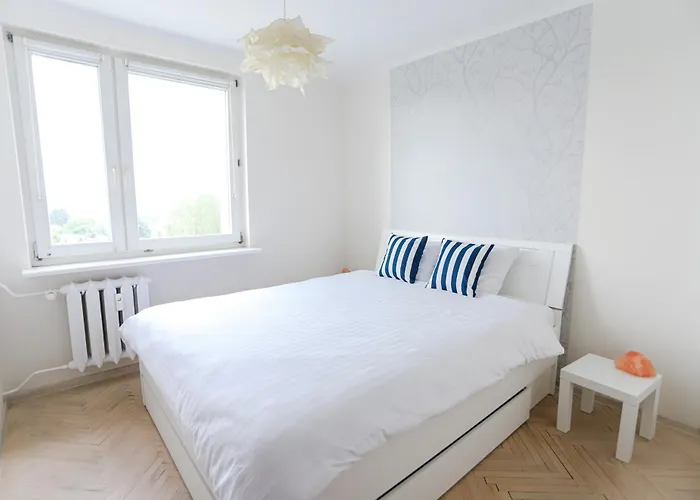 Zero Zgielku, Blisko Plazy I Starowki - Z Widokiem Na Panorame Miasta Apartmán