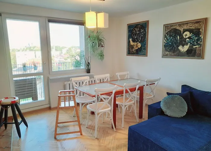 Zero Zgielku, Blisko Plazy I Starowki - Z Widokiem Na Panorame Miasta Apartmán *